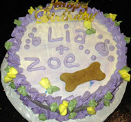 Dog Birthday Cakes
